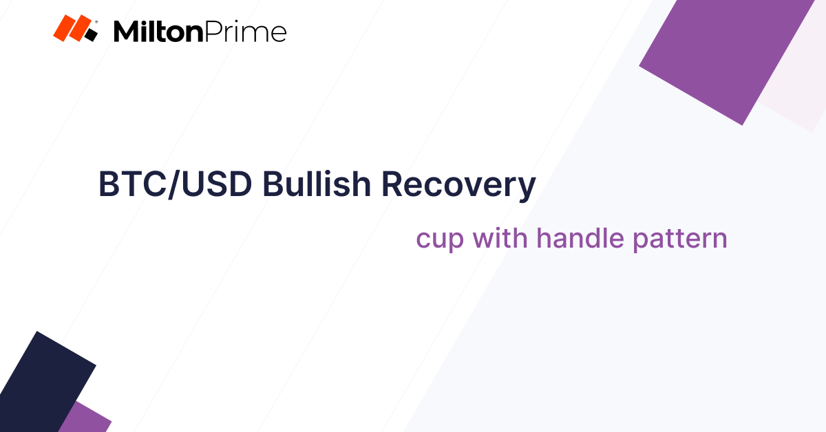 BTC/USD Bullish Recovery if Cup With Handle Pattern Breaks Higher