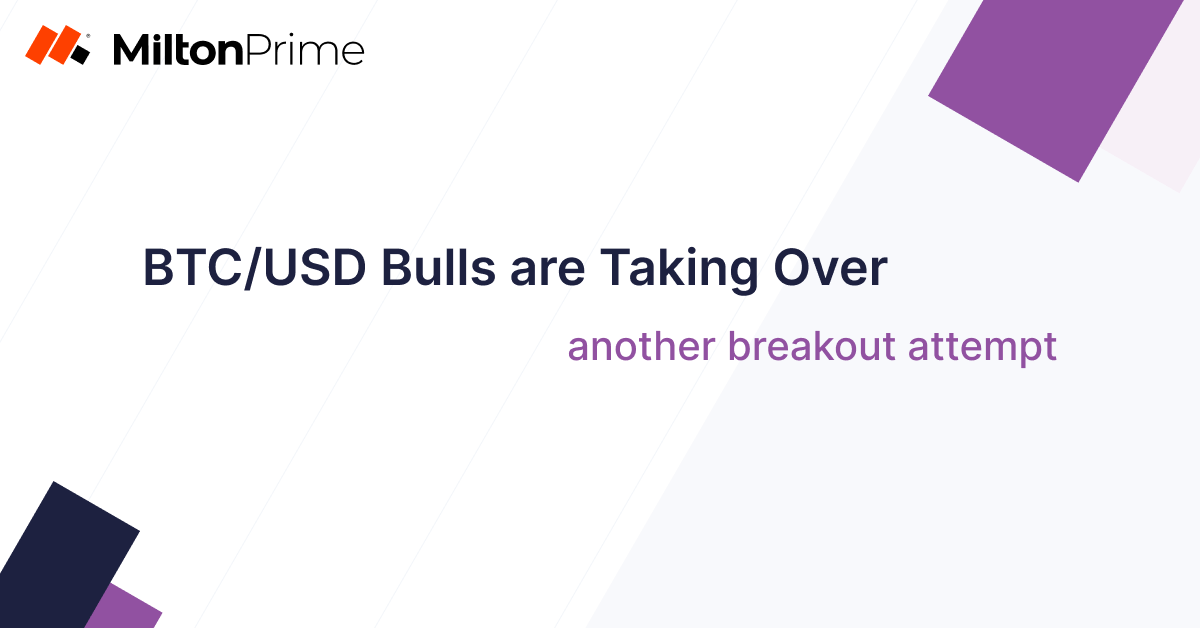 BTC/USD Bulls are Preparing a Breakout